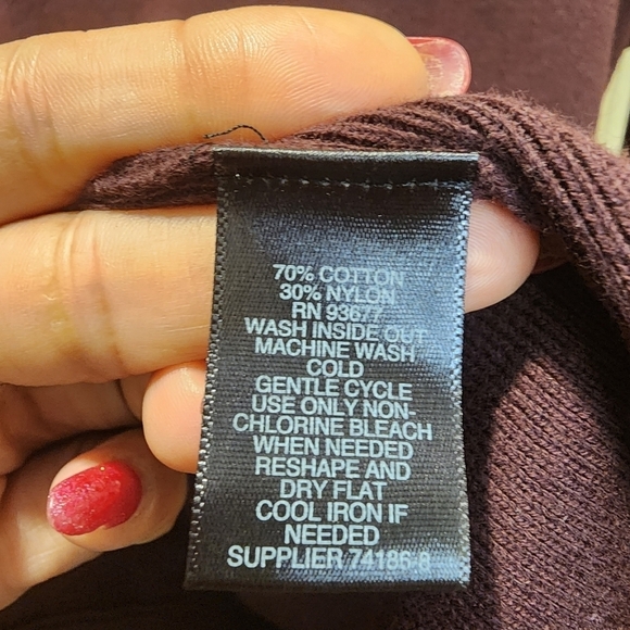 BOLD elements women's brown Short Sleeves sweater top NWT size XL - Picture 6 of 11